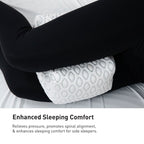 Bedgear Knee Pillow 25,4X20,3X15,7 / White